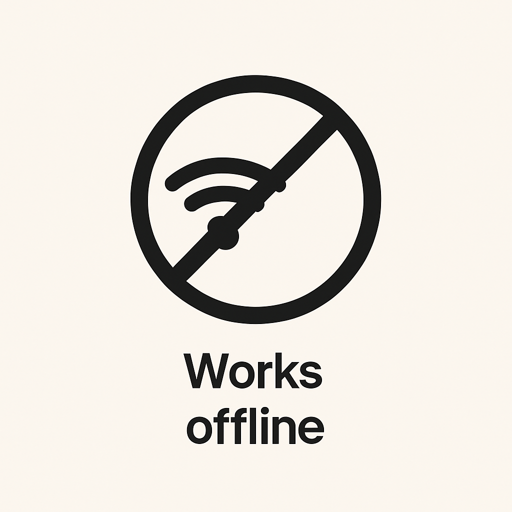 Offline indicator
